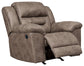Sillón reclinable mecedor Stoneland