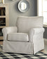 Sillón giratorio con acento deslizante Searcy