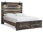 Cama con paneles Drystan y 2 cajones de almacenamiento