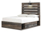 Cama con paneles Drystan y 4 cajones de almacenamiento