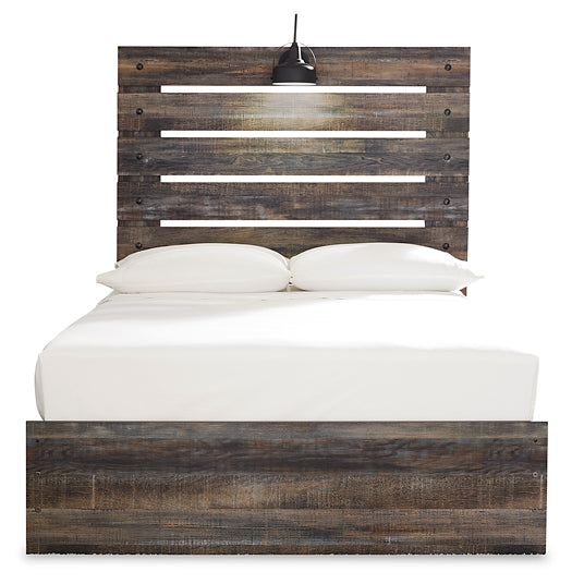 Cama con paneles Drystan y 4 cajones de almacenamiento