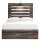 Cama con paneles Drystan y 4 cajones de almacenamiento