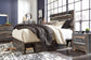 Cama con paneles Drystan y 4 cajones de almacenamiento