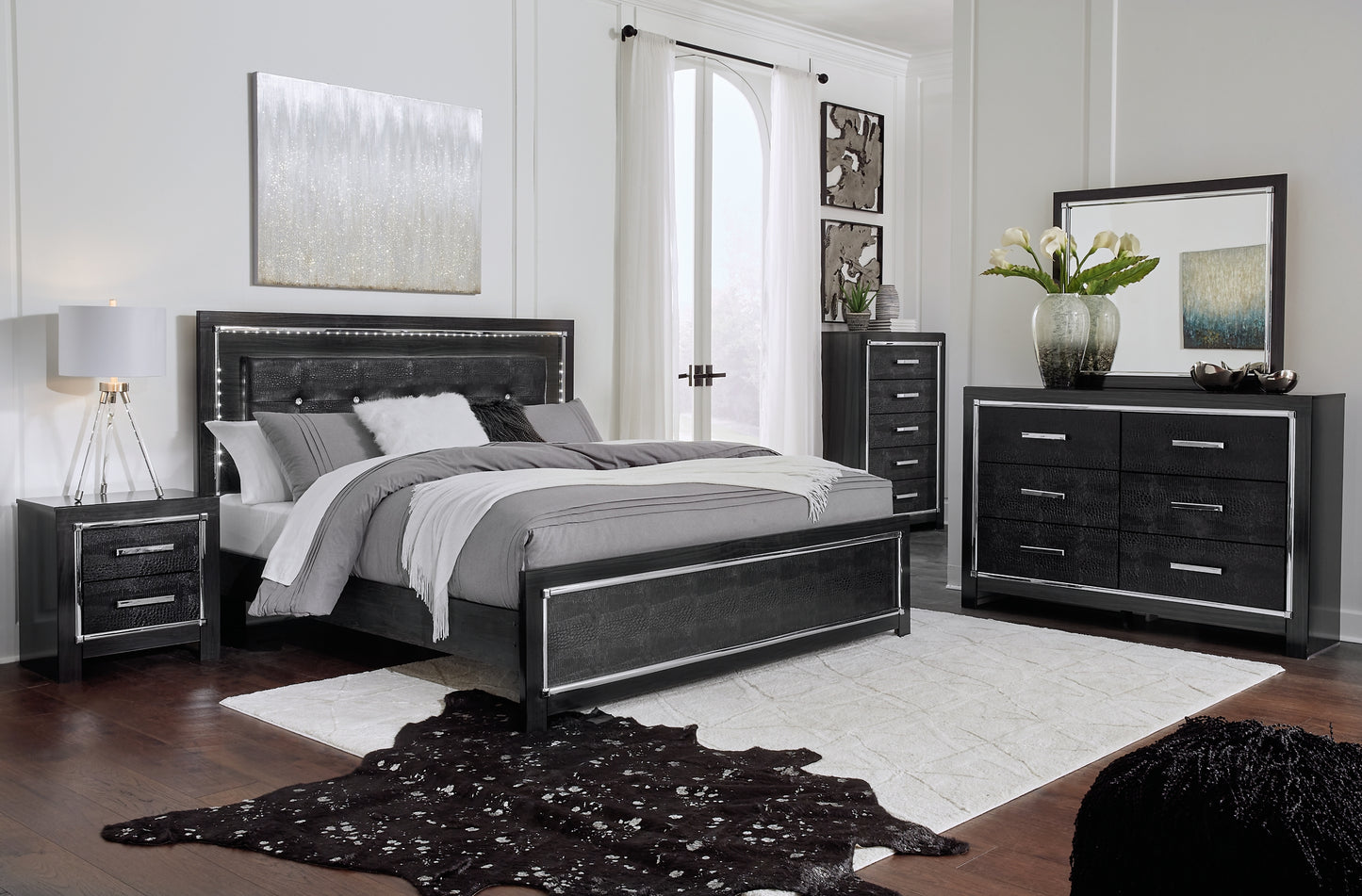 Cama tapizada Kaydell