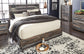 Cama con paneles Drystan y 4 cajones de almacenamiento