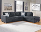 Seccional de 2 piezas con chaise longue Altari