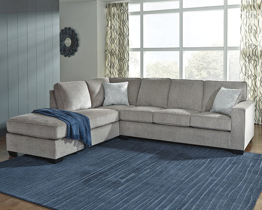 Seccional de 2 piezas con chaise longue Altari