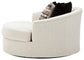 Silla giratoria redonda extragrande Cambri