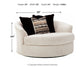 Silla giratoria redonda extragrande Cambri