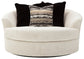 Silla giratoria redonda extragrande Cambri
