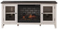 Mueble para TV Dorrinson de 60" con chimenea eléctrica