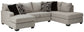 Seccional Megginson de 2 piezas con chaise longue