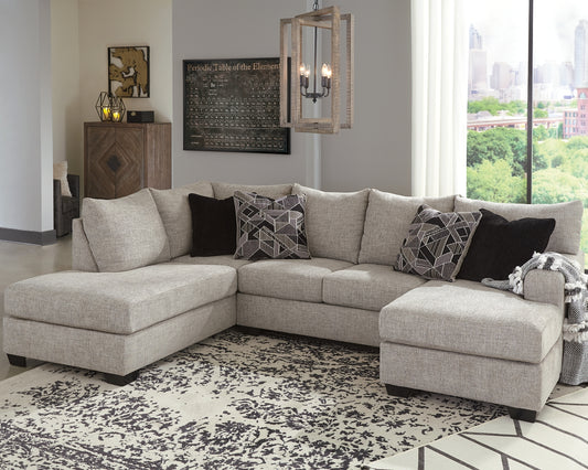 Seccional Megginson de 2 piezas con chaise longue