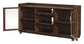 Mueble para TV Starmore de 70" con chimenea eléctrica