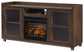 Mueble para TV Starmore de 70" con chimenea eléctrica