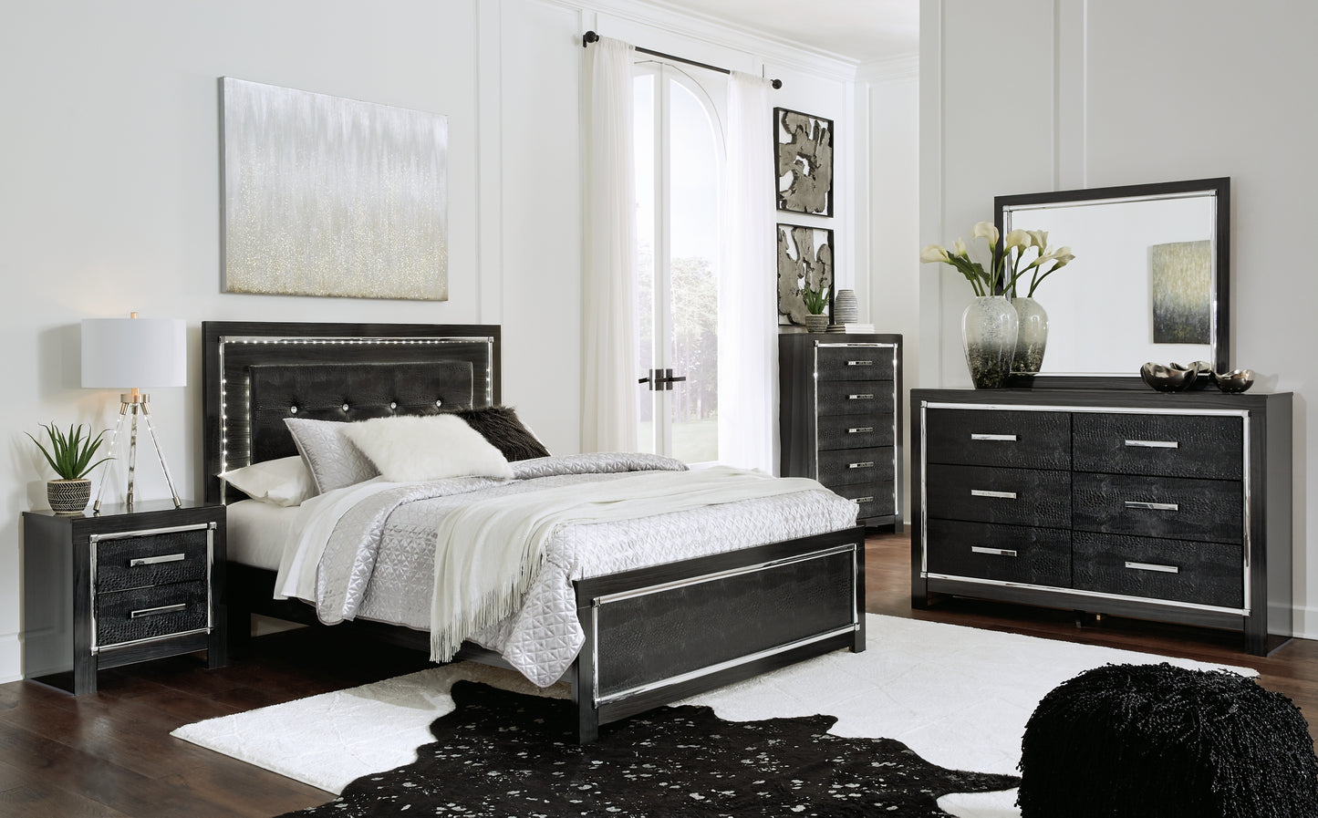 Cama tapizada Kaydell