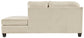Seccional Abinger de 2 piezas con chaise longue