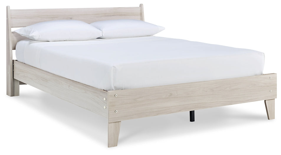 Cama de plataforma con paneles Socalle