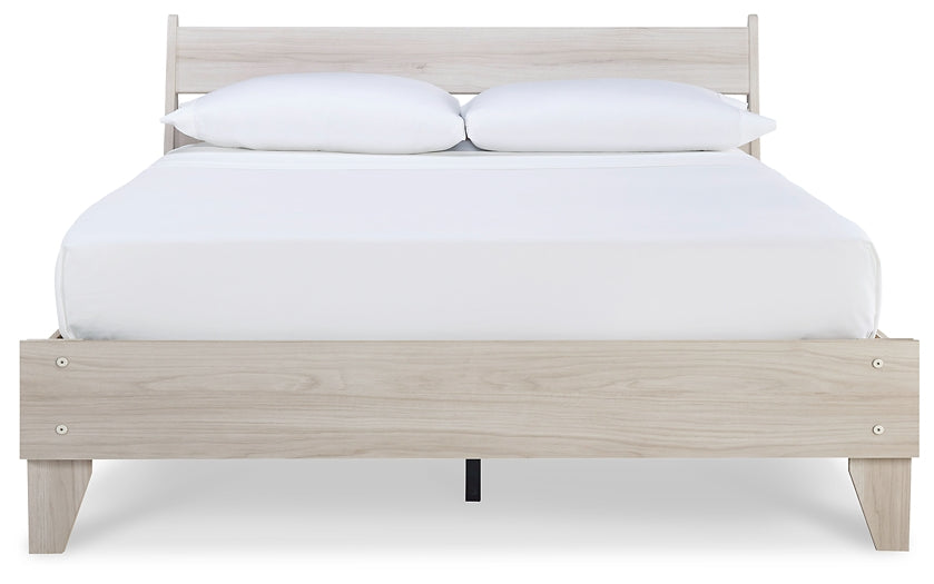 Cama de plataforma con paneles Socalle