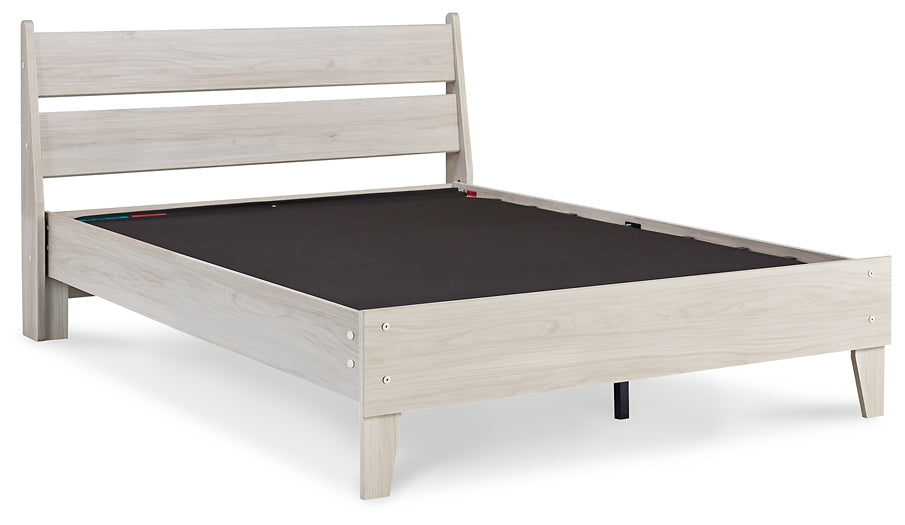 Cama de plataforma con paneles Socalle