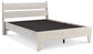 Cama de plataforma con paneles Socalle