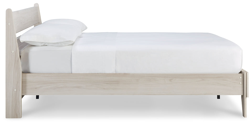 Cama de plataforma con paneles Socalle