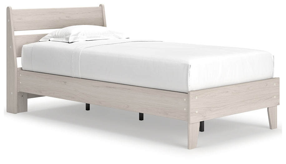 Cama de plataforma con paneles Socalle