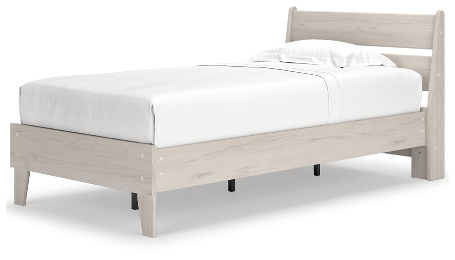 Cama de plataforma con paneles Socalle