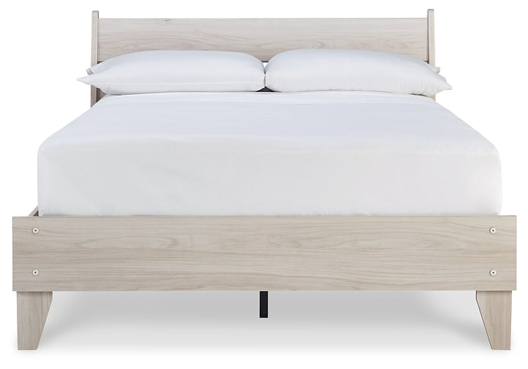 Cama de plataforma con paneles Socalle