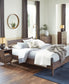 Cama de plataforma con paneles Calverson