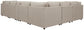 Seccional Kellway de 7 piezas
