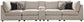 Seccional Kellway de 5 piezas