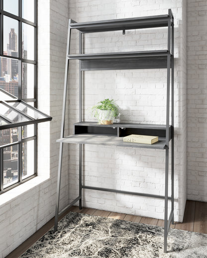 Escritorio y estante para oficina en casa Yarlow