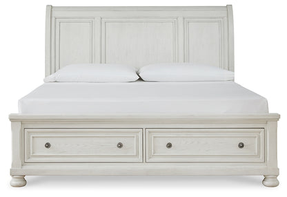 Cama tipo trineo Robbinsdale con almacenamiento