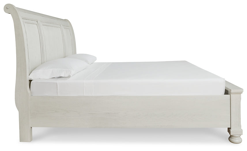 Cama tipo trineo Robbinsdale con almacenamiento