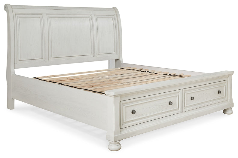 Cama tipo trineo Robbinsdale con almacenamiento