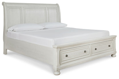 Cama tipo trineo Robbinsdale con almacenamiento