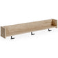 Perchero de pared con estante Oliah