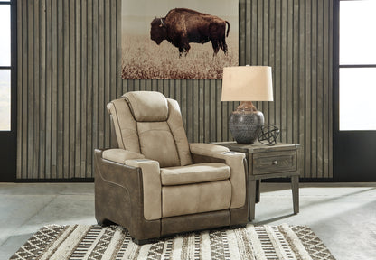 Sillón reclinable eléctrico DuraPella de última generación con reposacabezas ajustable