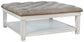 Mesa de cóctel otomana Kanwyn UPH