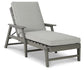 Chaise longue Visola con cojín