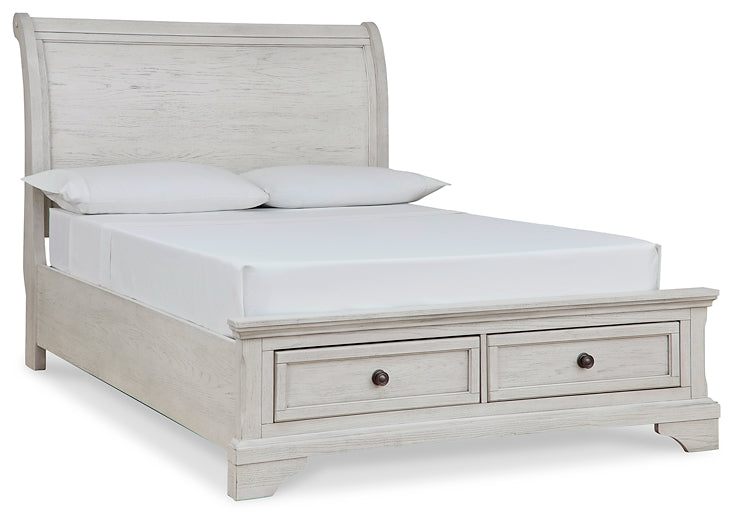 Cama tipo trineo Robbinsdale con almacenamiento