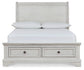 Cama tipo trineo Robbinsdale con almacenamiento