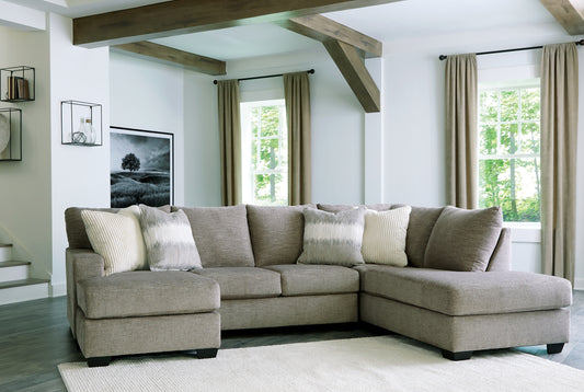 Seccional Creswell de 2 piezas con chaise longue