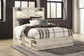 Cama Cambeck con 4 cajones y cómoda con espejo