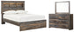 Drystan  Bookcase Bed With Mirrored Dresser
