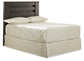 Cabecera con paneles y tocador con espejo Brinxton/California King