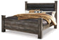 Cama con dosel Wynnlow y tocador con espejo