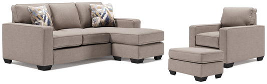 Sofá, chaise longue y otomana Greaves