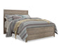 Cama con paneles Culverbach y tocador con espejo